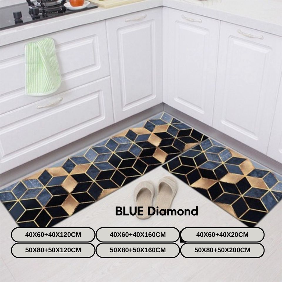 2 Pcs Comfort Carpet Floor Rug Kitchen Rug By Susliving