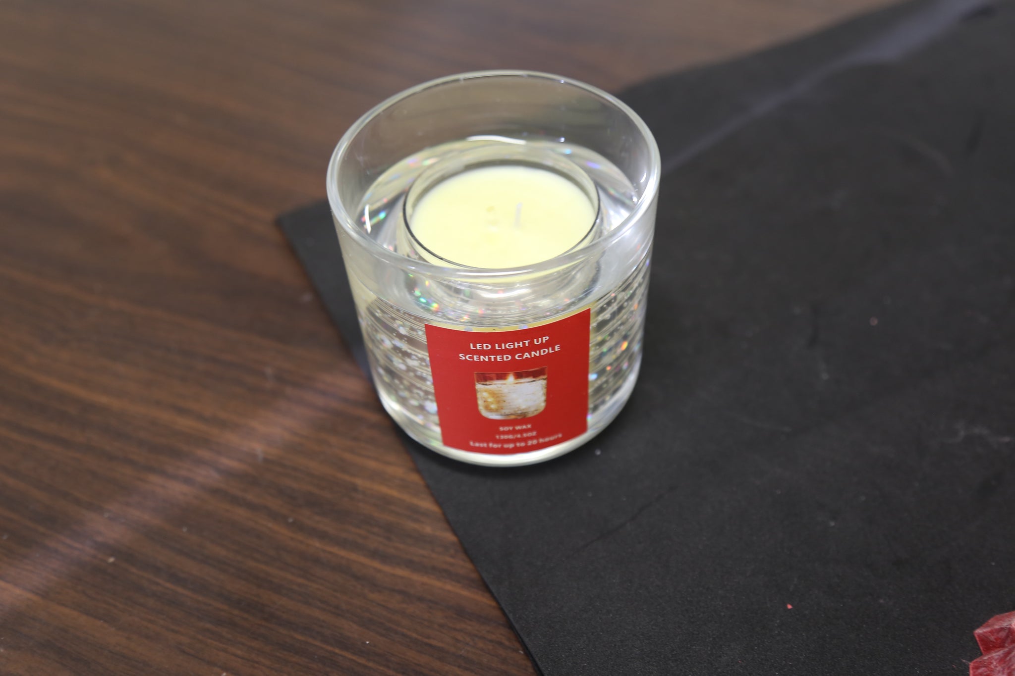 Soy Wax Scented Candle Solar Led Aromatherapy Gold Coast