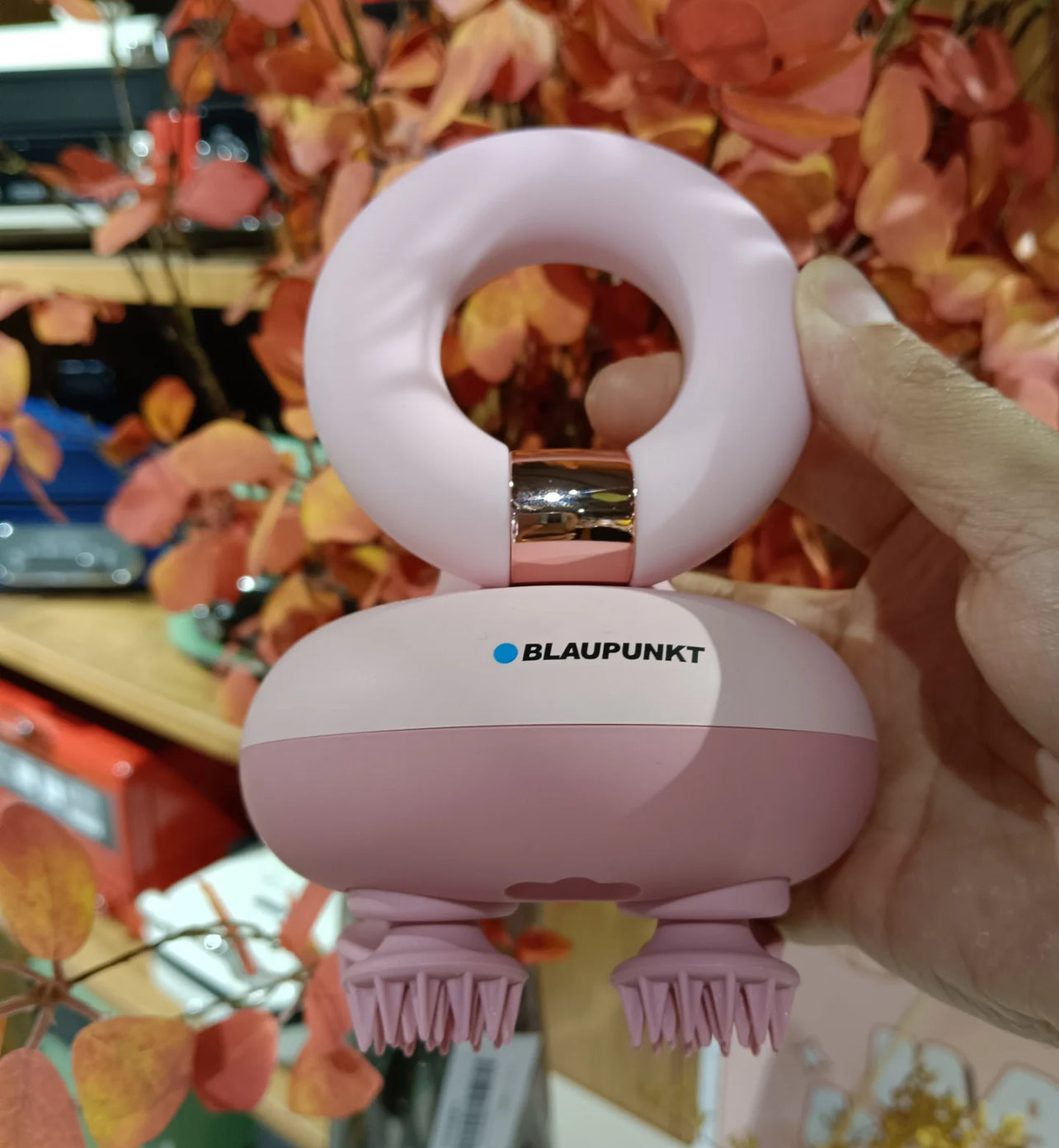 Blaupunkt 猫咪按摩器 蓝宝石粉色 头发头皮按摩器 德国