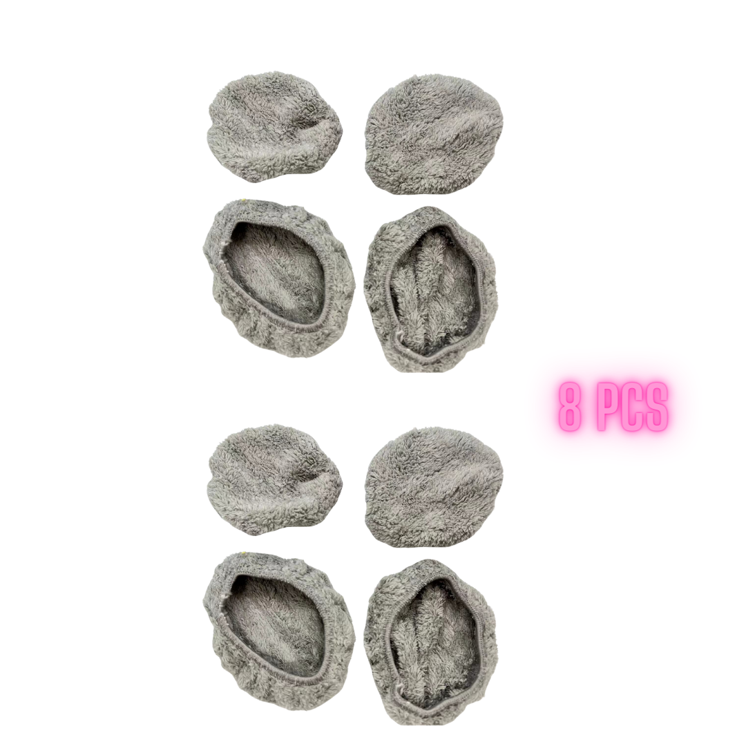替换抹布 x 8 拖把头 双面使用