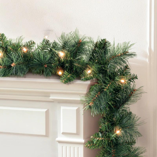 1.8 米圣诞花环,带 LED 灯派对雪花圣诞节 Jingle Jollys 出品