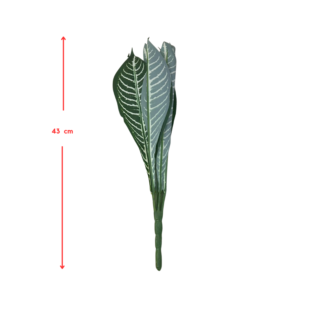 Susliving Faux Grass Terra leaf 43cm