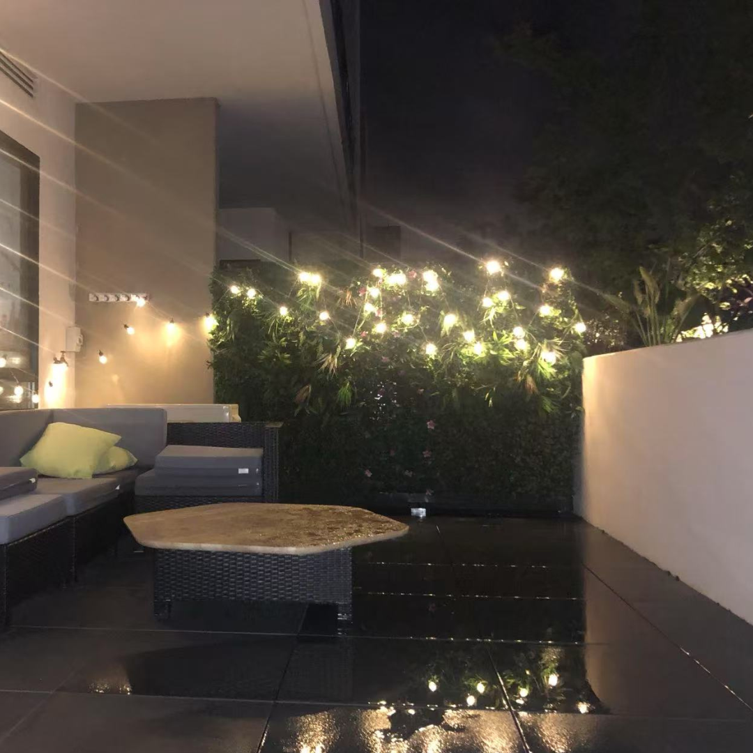 LED Retro Outdoor Garden Nordic Style Light -Clear