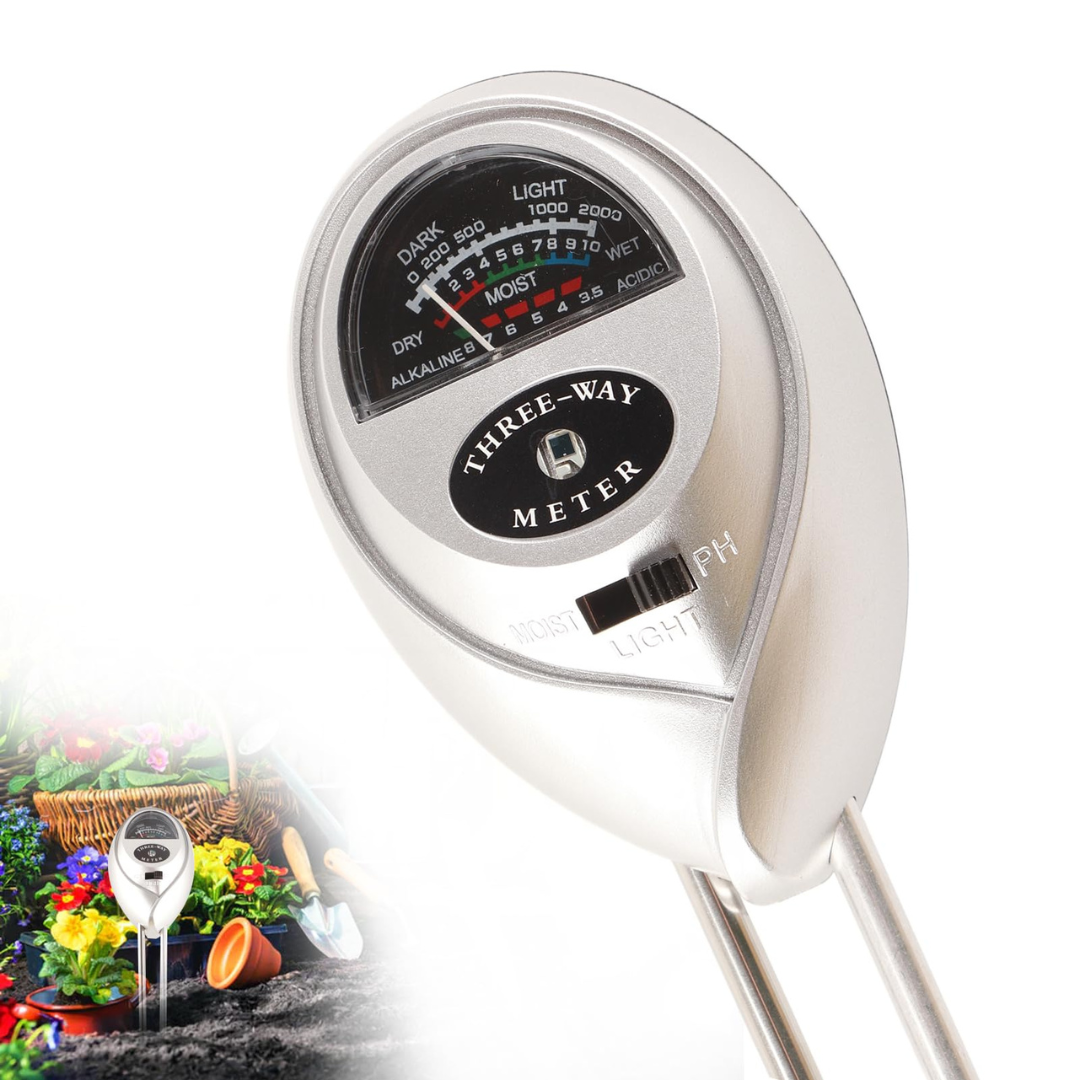 3 in 1 Soil PH Water Moisture Tester