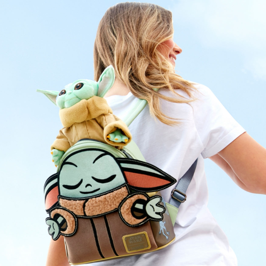 Grogu Loungefly Mini Backpack, Star Wars