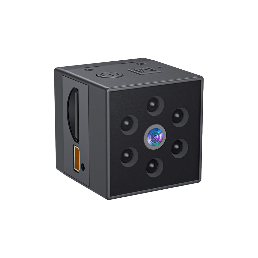 Mini Spy Cam 1080p Full HD - Mountable Hidden Video Camera Dash-cam With Motion Detection