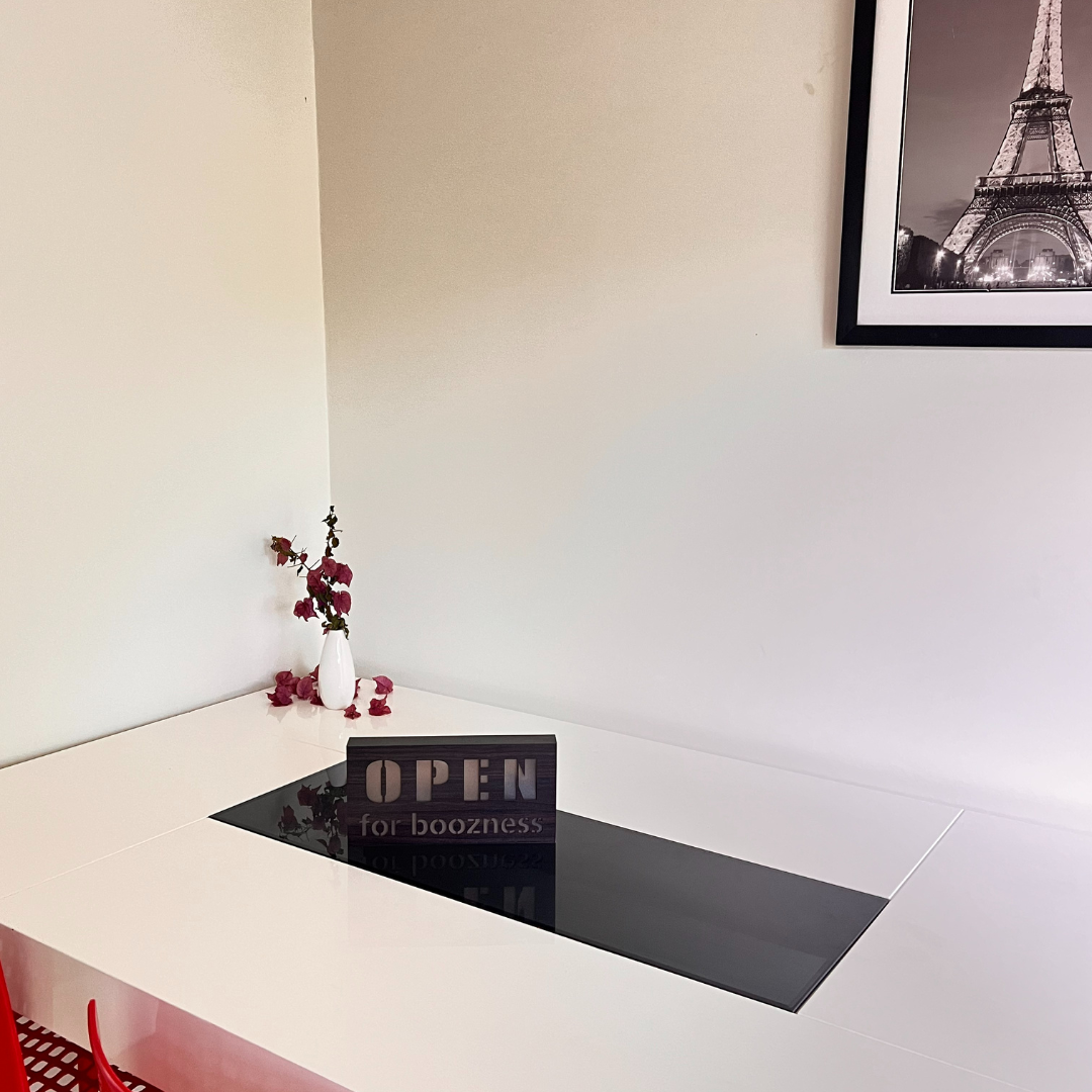 OPEN FOR BOOZNESS Decorative Light Box Bar Gift Decor