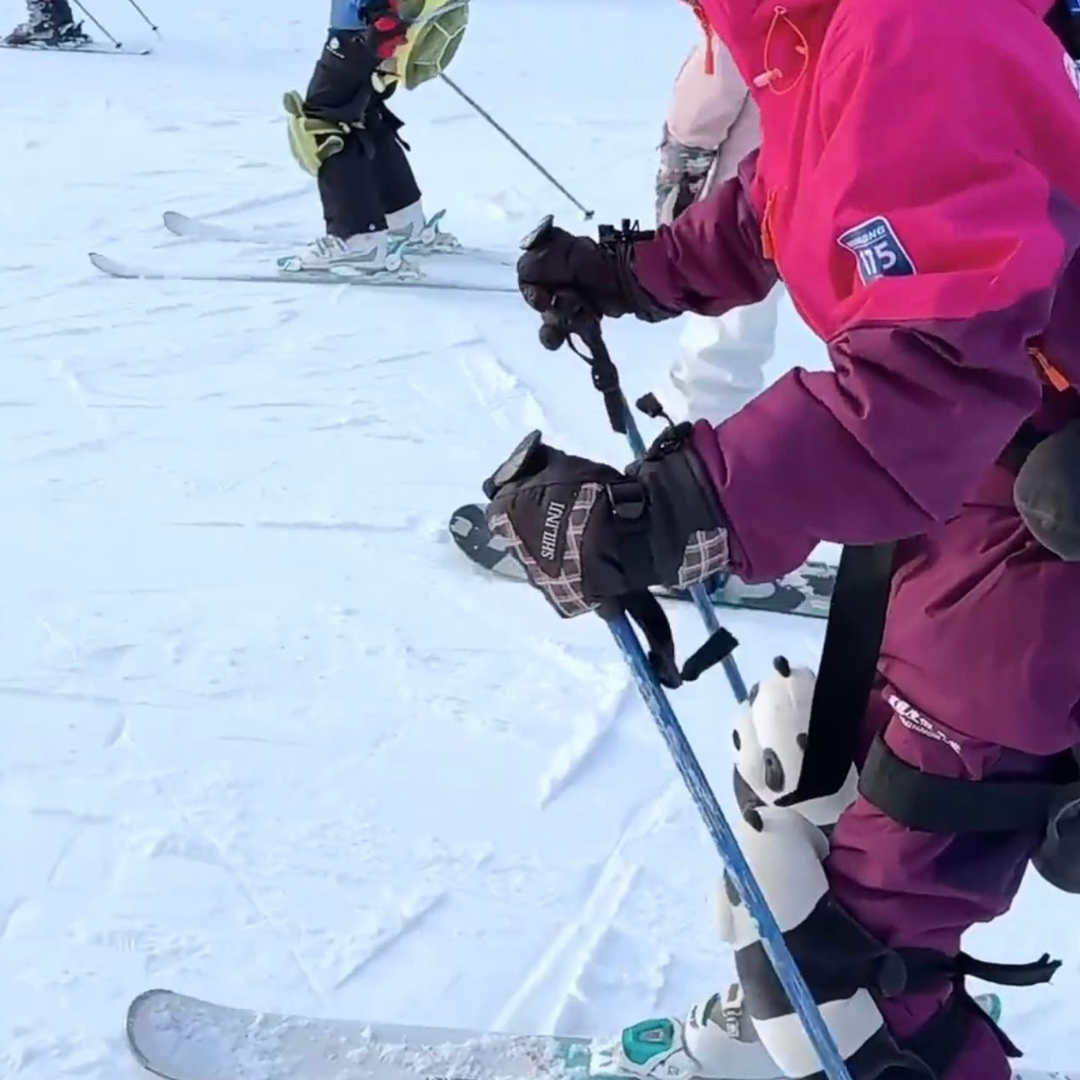 Susliving Snowboarding Winter Sport Knee Support Soft Panda Hip Protector