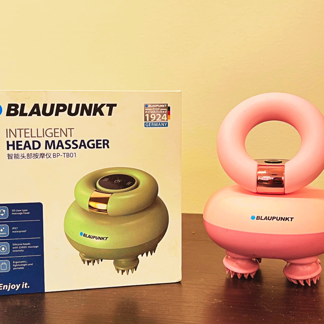 Blaupunkt Cat Massager Sapphire Pink Hair Scalp Massage Germany