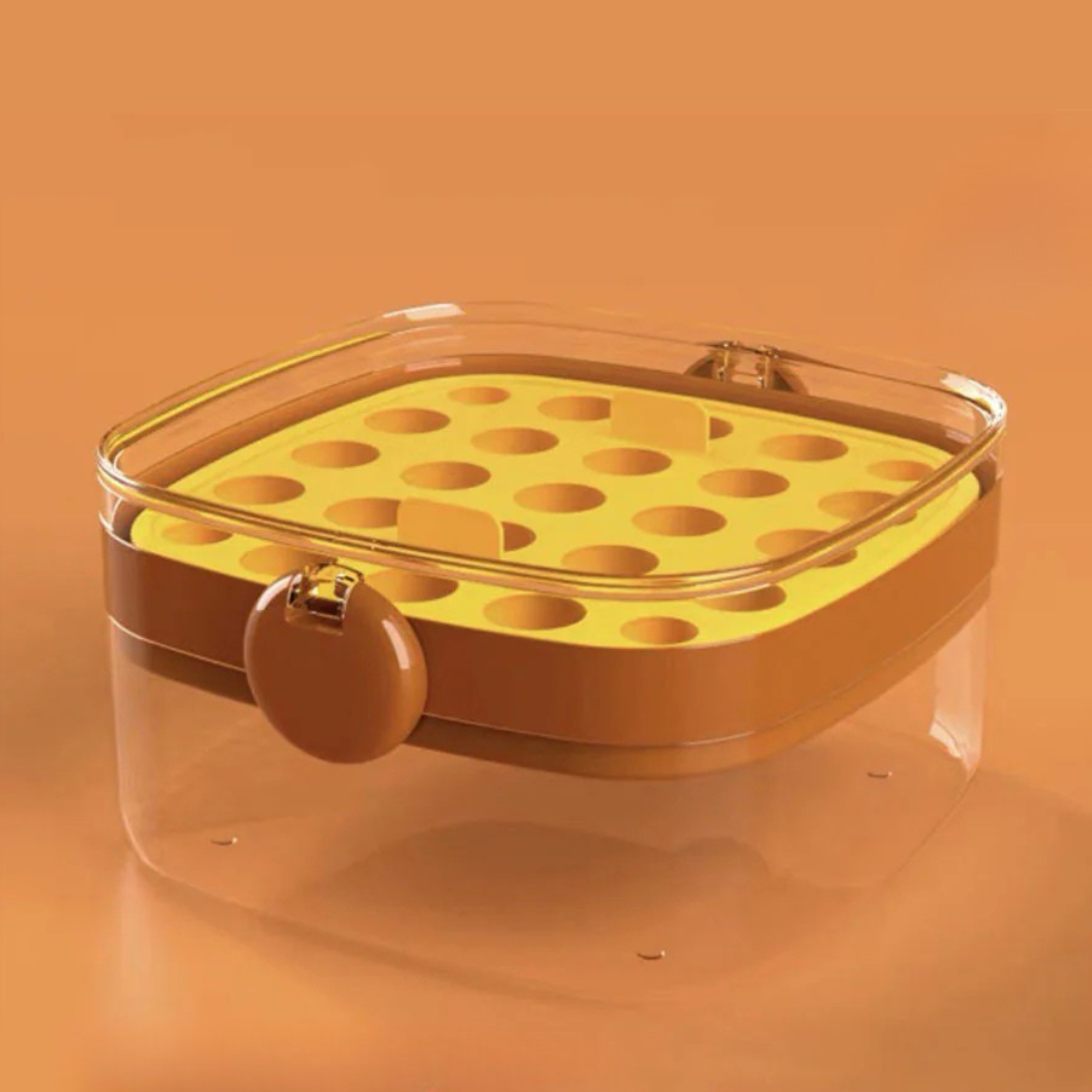 Three Tier Silicon Mould Jelly Ice Maker WIth Shovel Tray Box