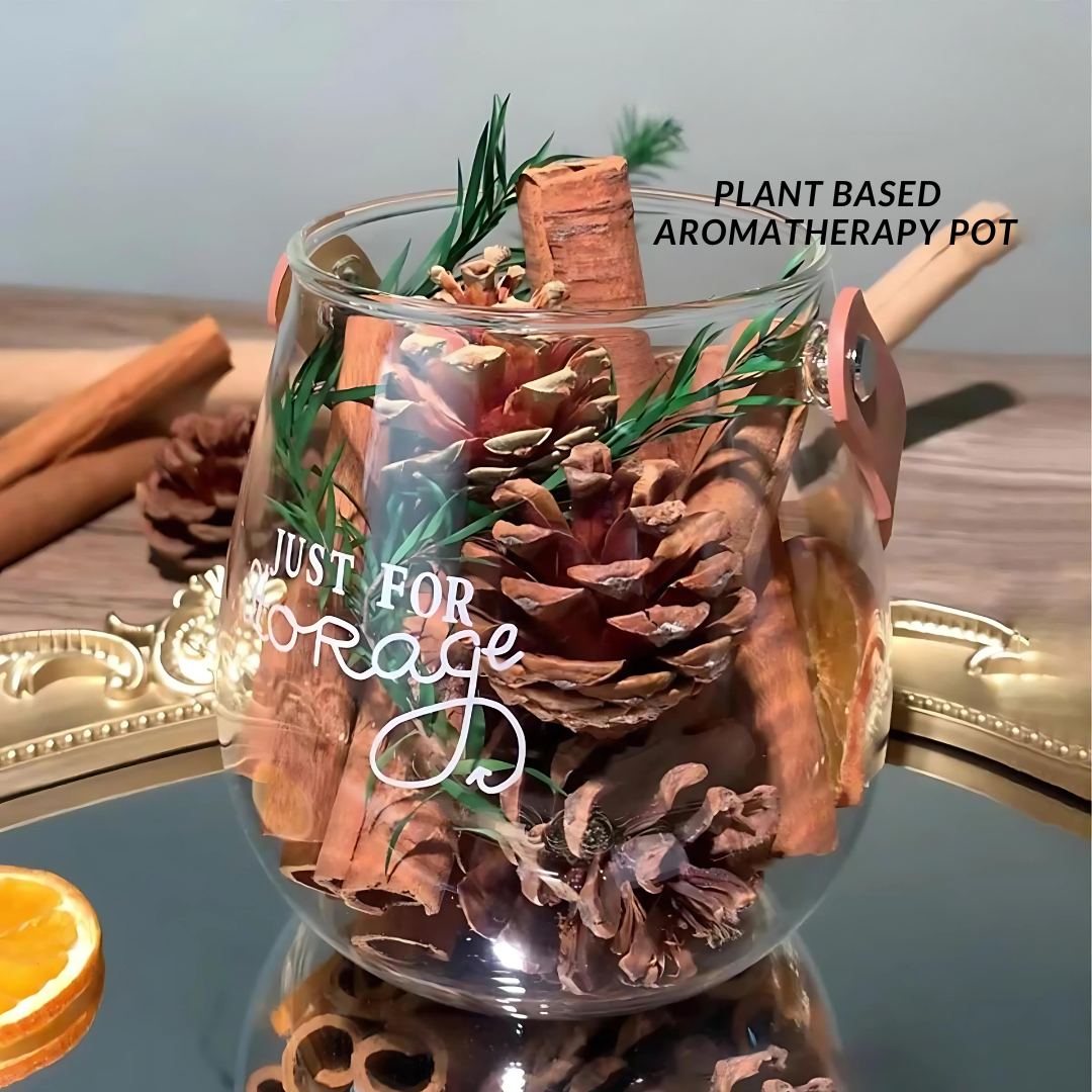 Susliving Dried Foliage Pinecones Eucalyptus Lemon Cinnamon Décor Home Aromatherapy