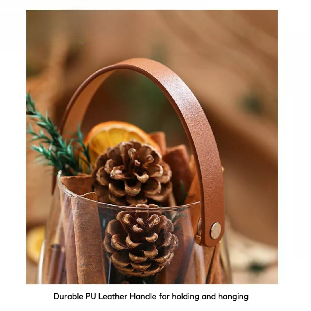 Susliving Dried Foliage Pinecones Eucalyptus Lemon Cinnamon Décor Home Aromatherapy