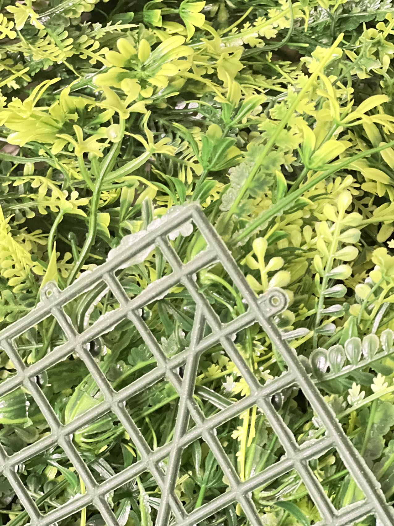 10 包 Lush Spring 防紫外线人造草垂直墙板 40 x 60 厘米