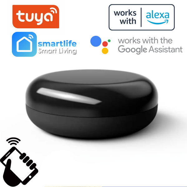 Smart Home WiFi IR Remote Comp. Alexa Google App Control TV Box AC