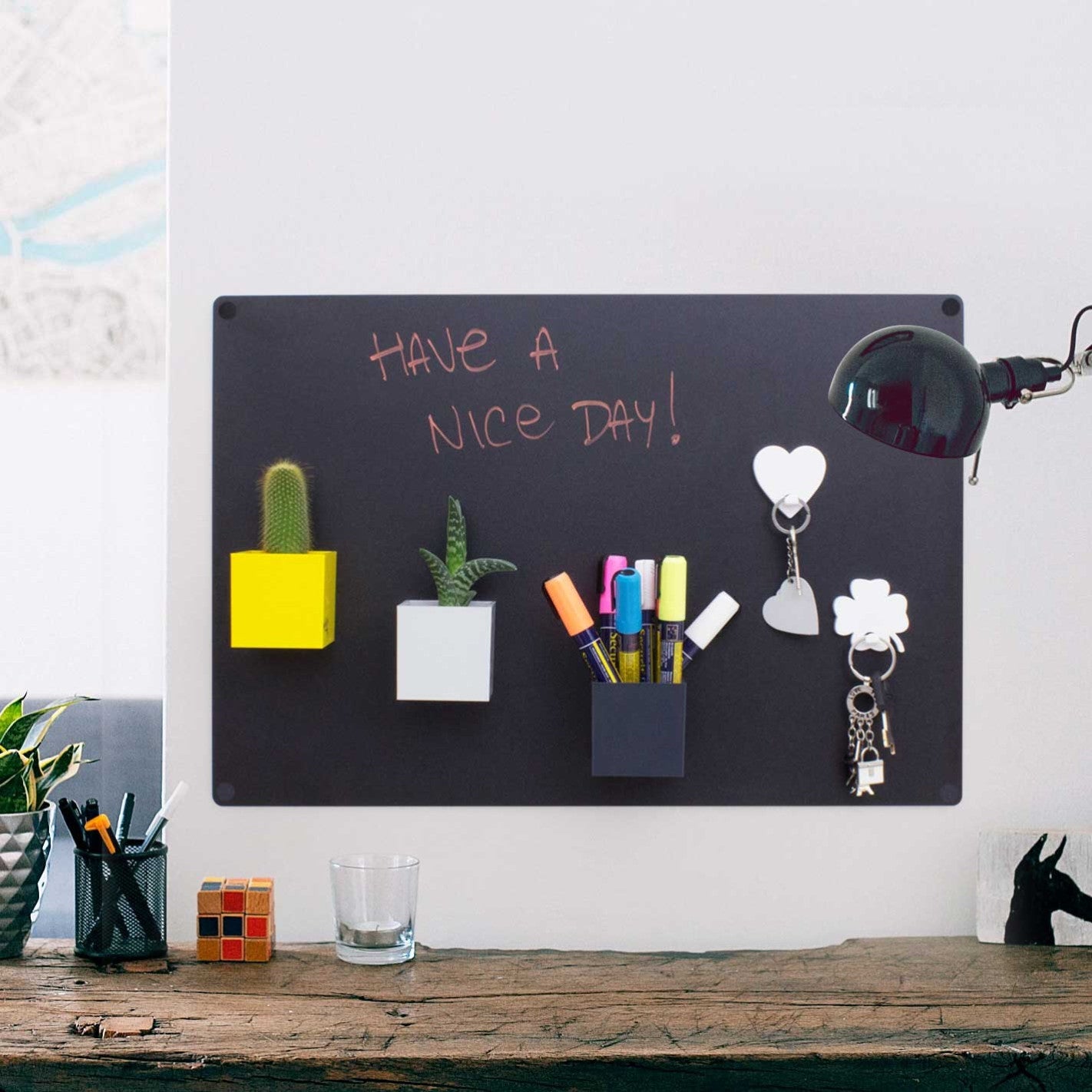 KalaMitica Steel Chalkboard 22x15 INCH
