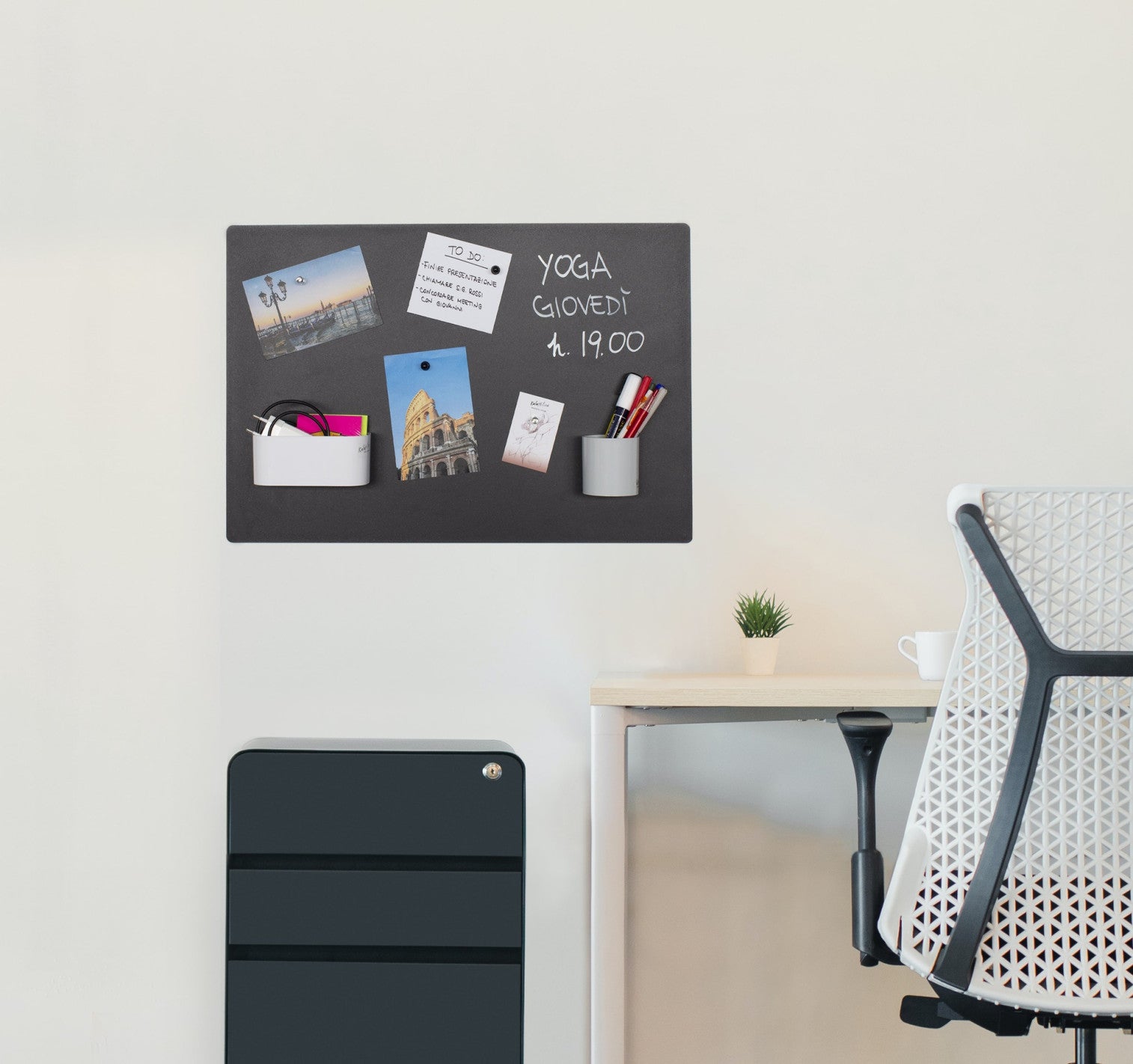 KalaMitica Steel Chalkboard 22x15 INCH