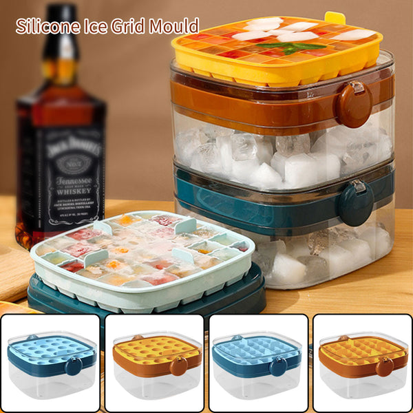 Ice Cube Mould Ball Whiskey Sphere Jelly Silicone Maker WIth Storage & Shovel AU - Gadget arcade