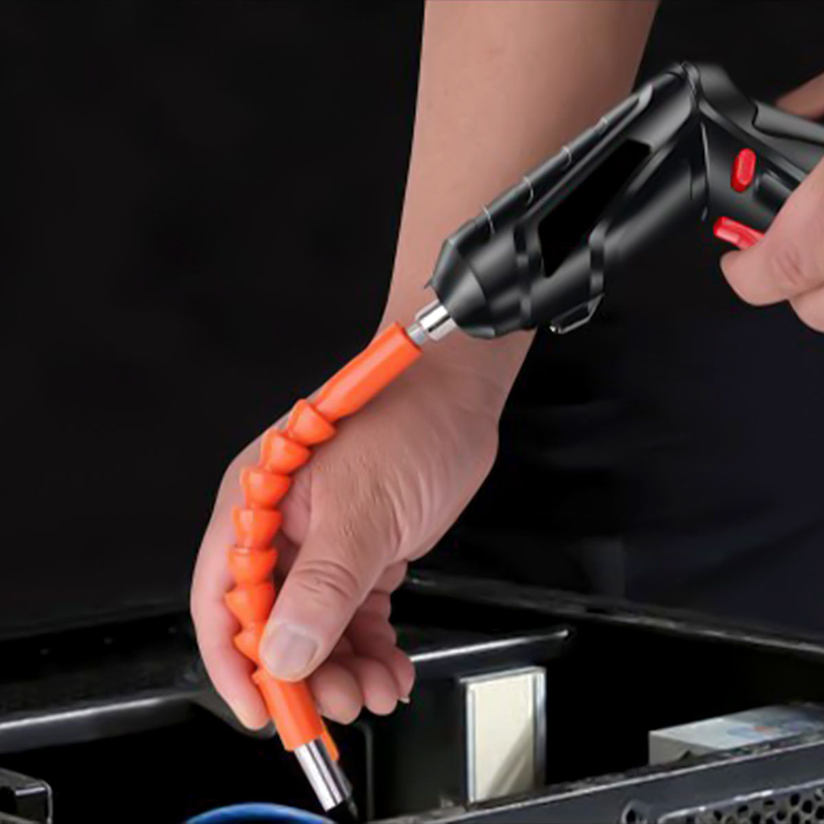 48Pcs 4.2V Rechargeable USB Cordless Screwdriver Electric Tool Set Screw Driver - Gadget arcade
