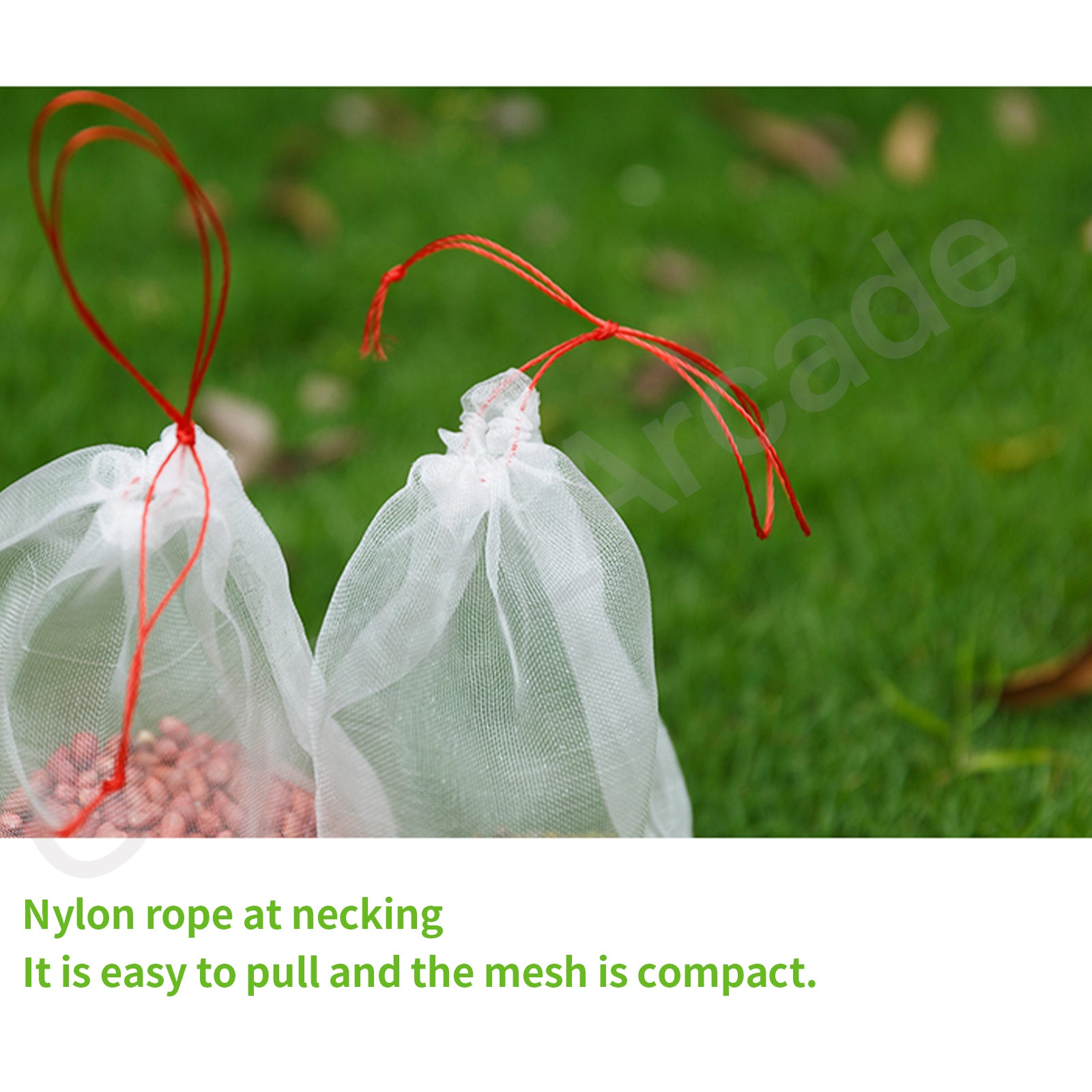 50/100 Fruit Net Bags Mesh Insect Proof - Gadget arcade