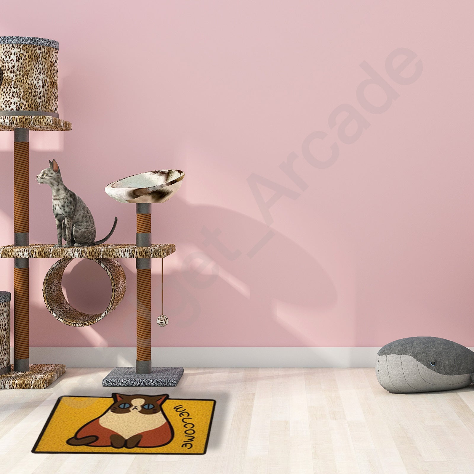 Anti Slip PVC Creative Shower Bathroom Door Mats - Gadget arcade