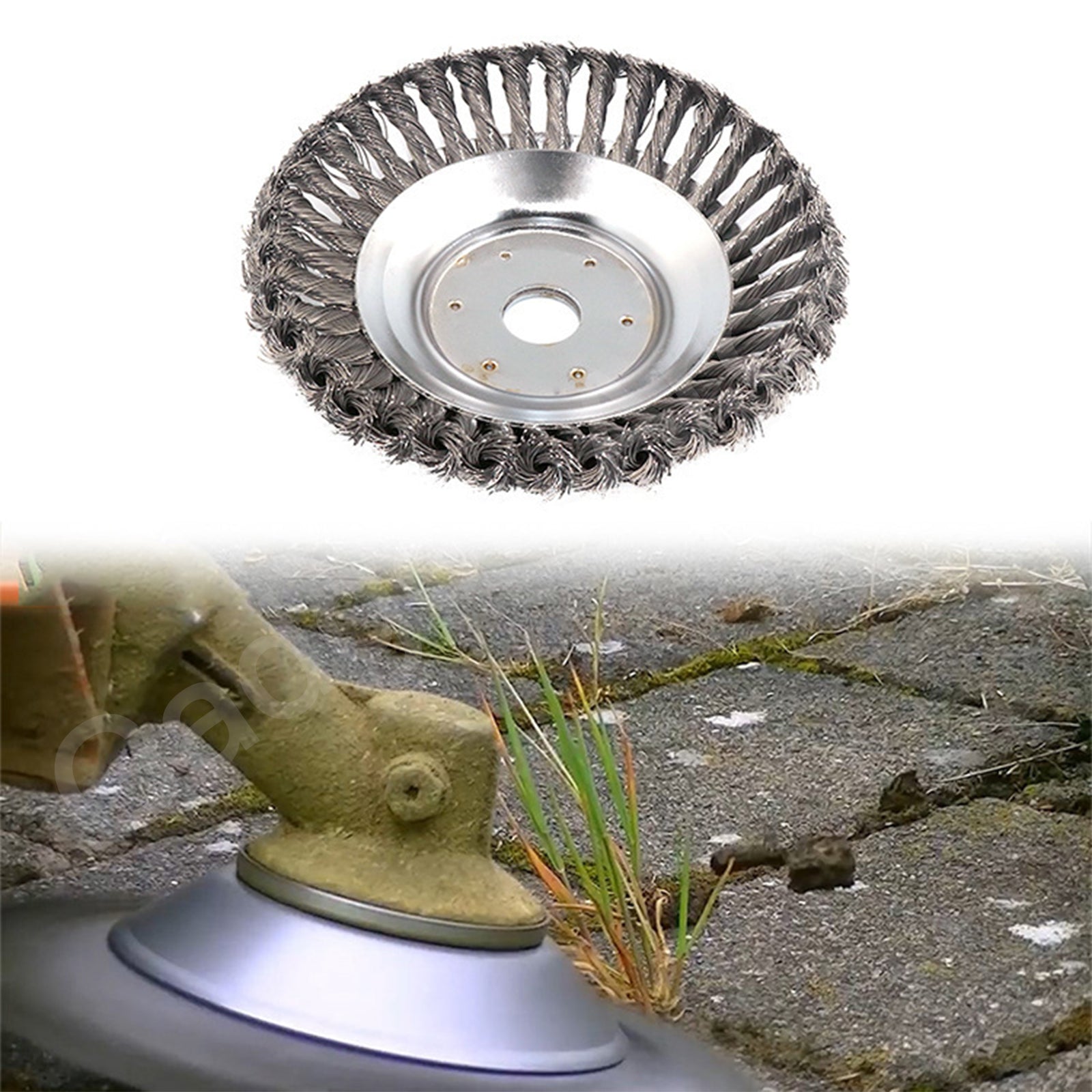 6/8" Weed Brush Steel Wire Trimmer - Gadget arcade