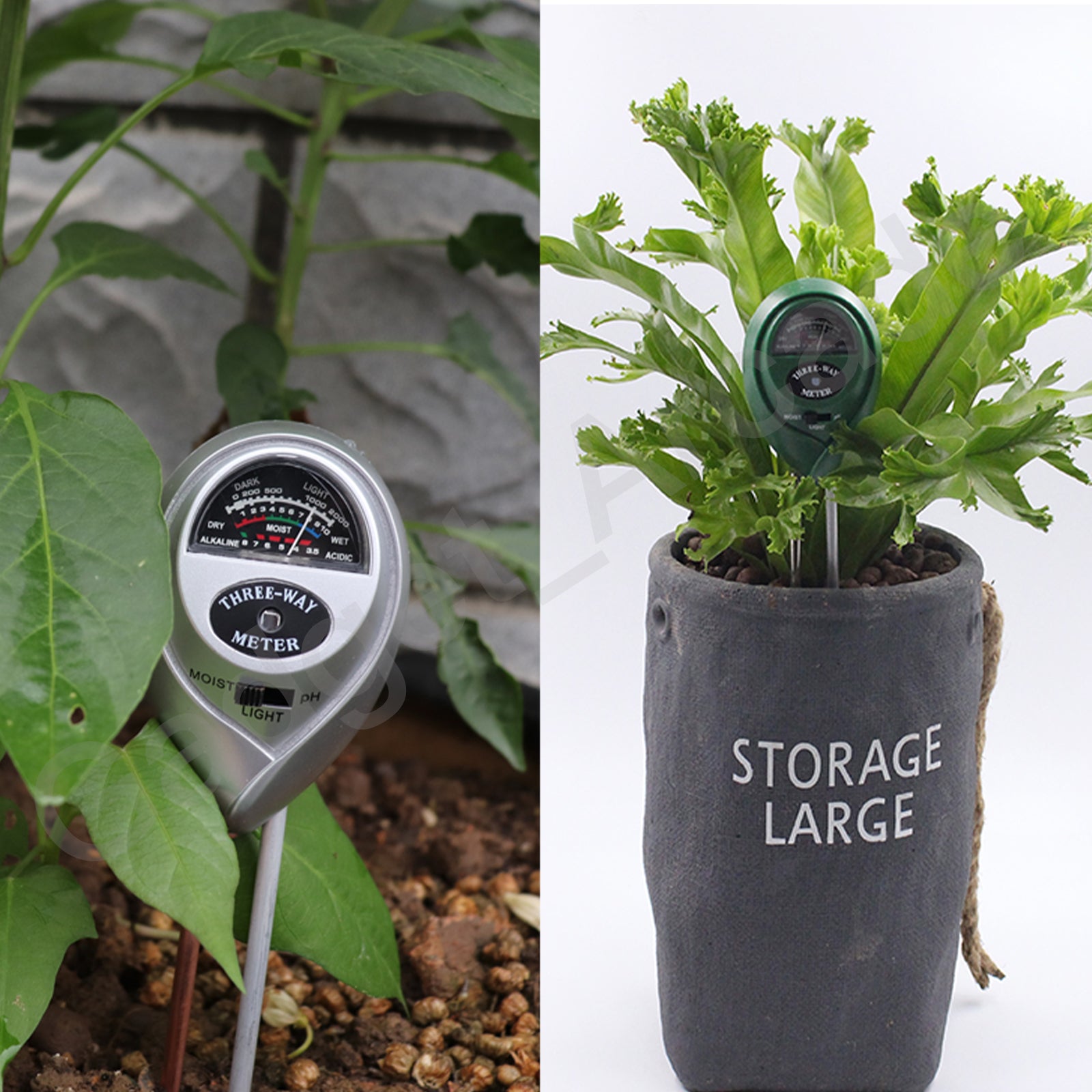 3 in 1 Soil PH Water Moisture Tester - Gadget arcade