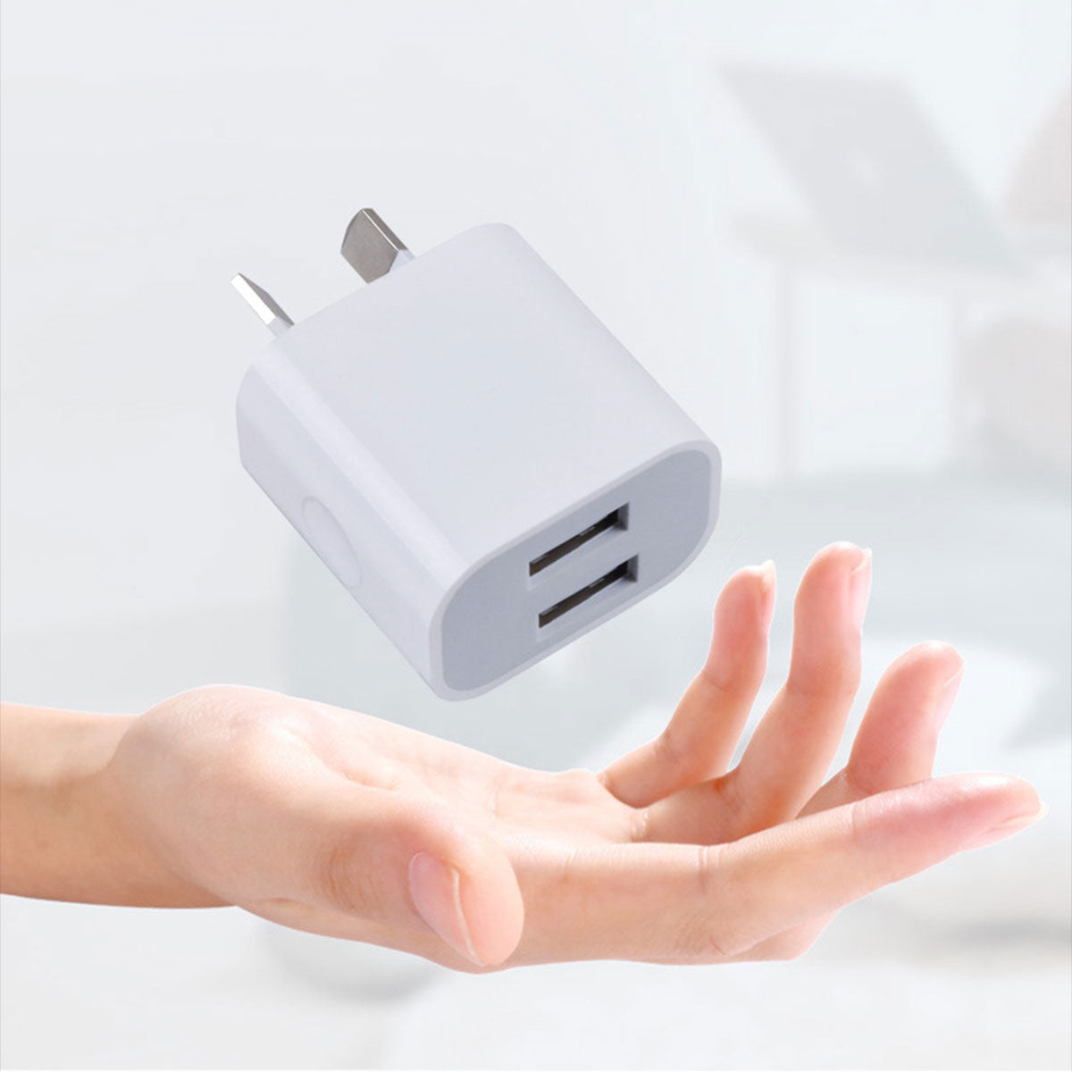 Dual USB Universal Travel 5V 2A  Wall Charger Power Adapter AU Plug Phone AC - Gadget arcade