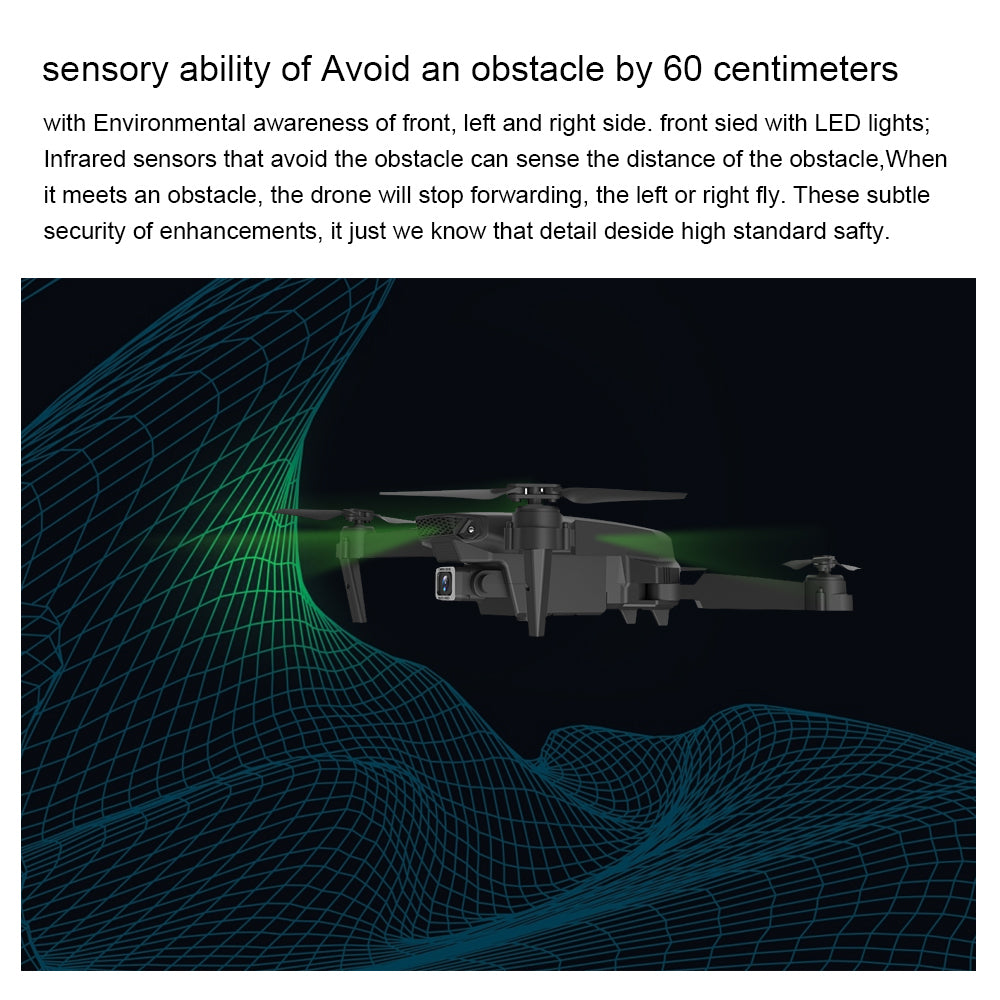 Drones 4K HD E525 Pro Avoid Obstacles Dual Lens - Gadget arcade