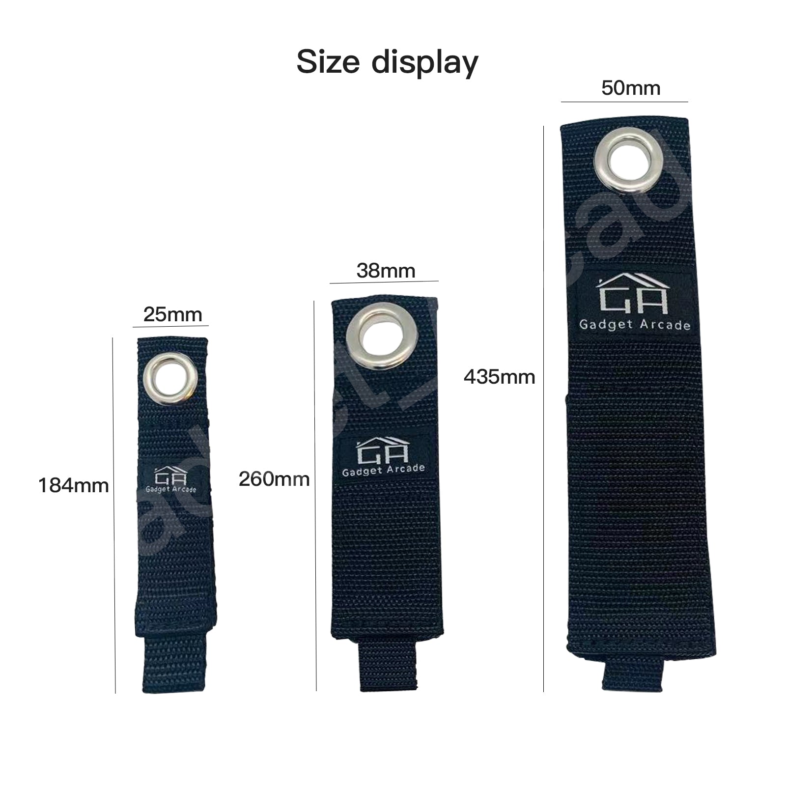 G.A. Heavy-Duty Loop Strap Cable Hose Garage Tools Organizer Gift for Him Tradie - Gadget arcade