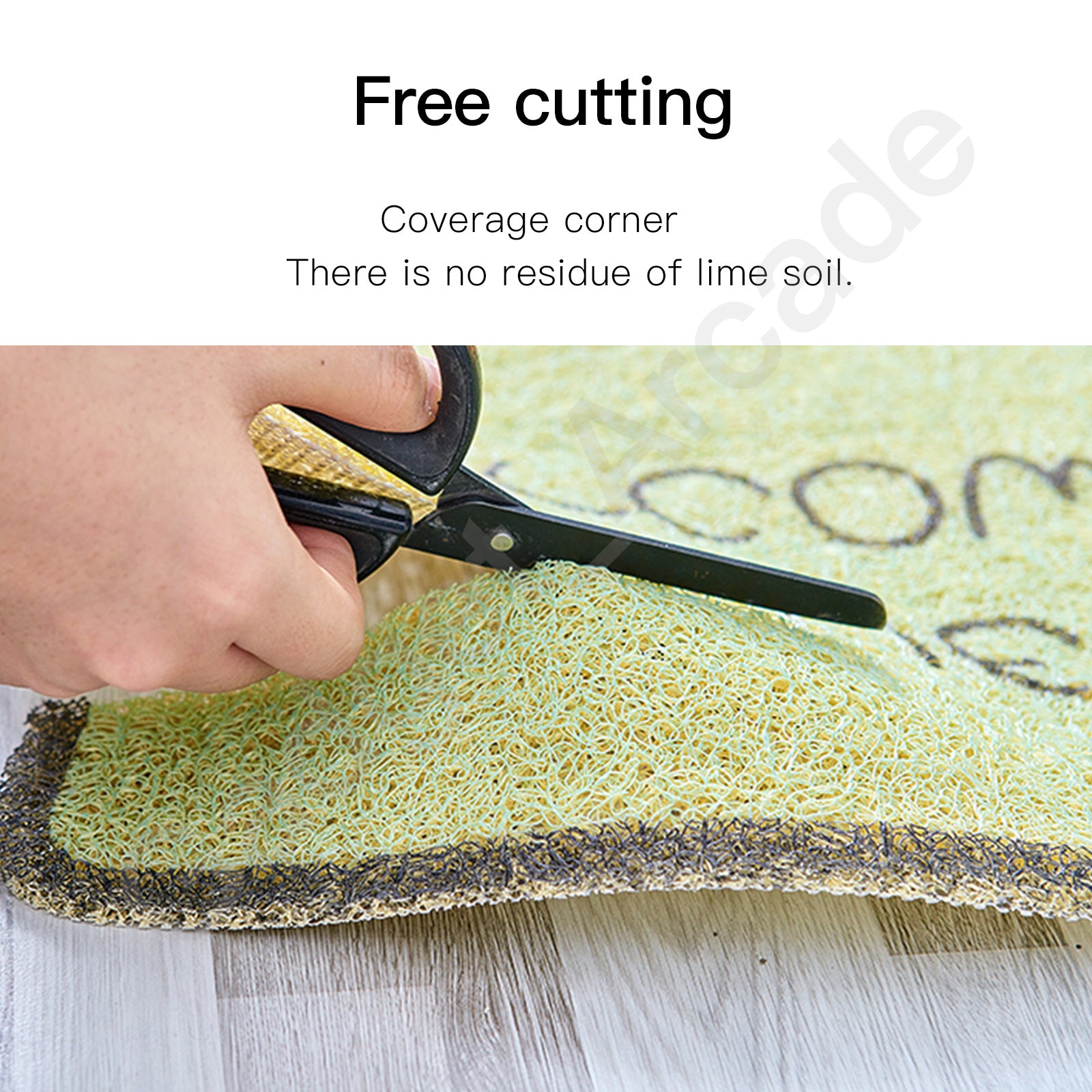Anti Slip PVC Creative Shower Bathroom Door Mats - Gadget arcade