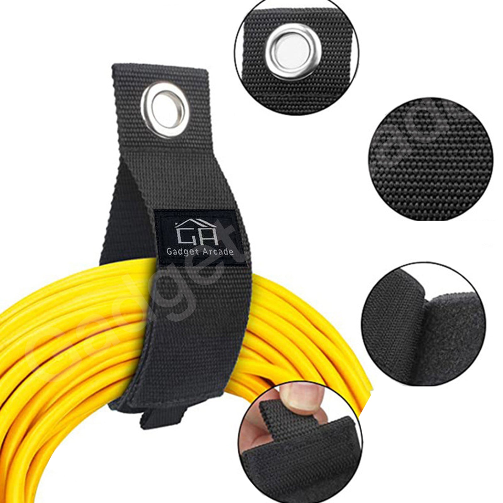 G.A. Heavy-Duty Loop Strap Cable Hose Garage Tools Organizer Gift for Him Tradie - Gadget arcade