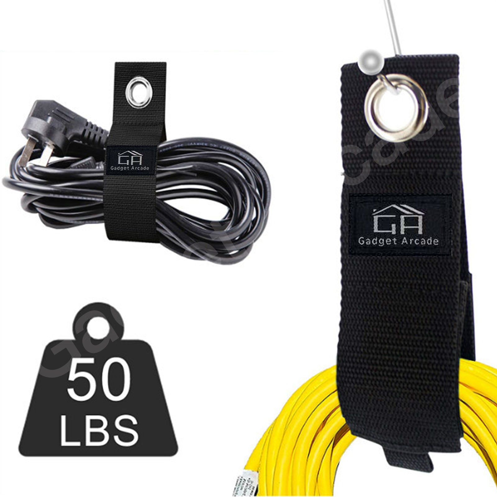 G.A. Heavy-Duty Loop Strap Cable Hose Garage Tools Organizer Gift for Him Tradie - Gadget arcade