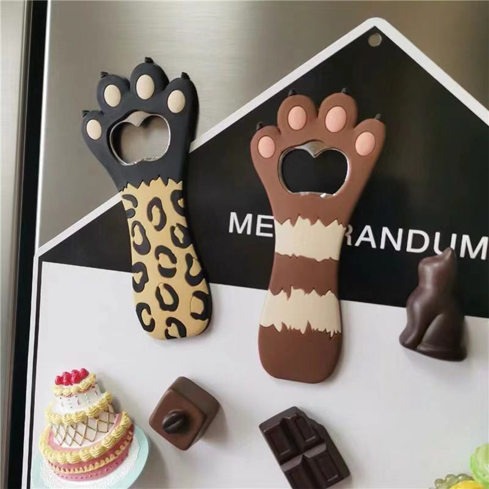 Fridge Magnets Cat Animal Bottle Opener - Gadget arcade