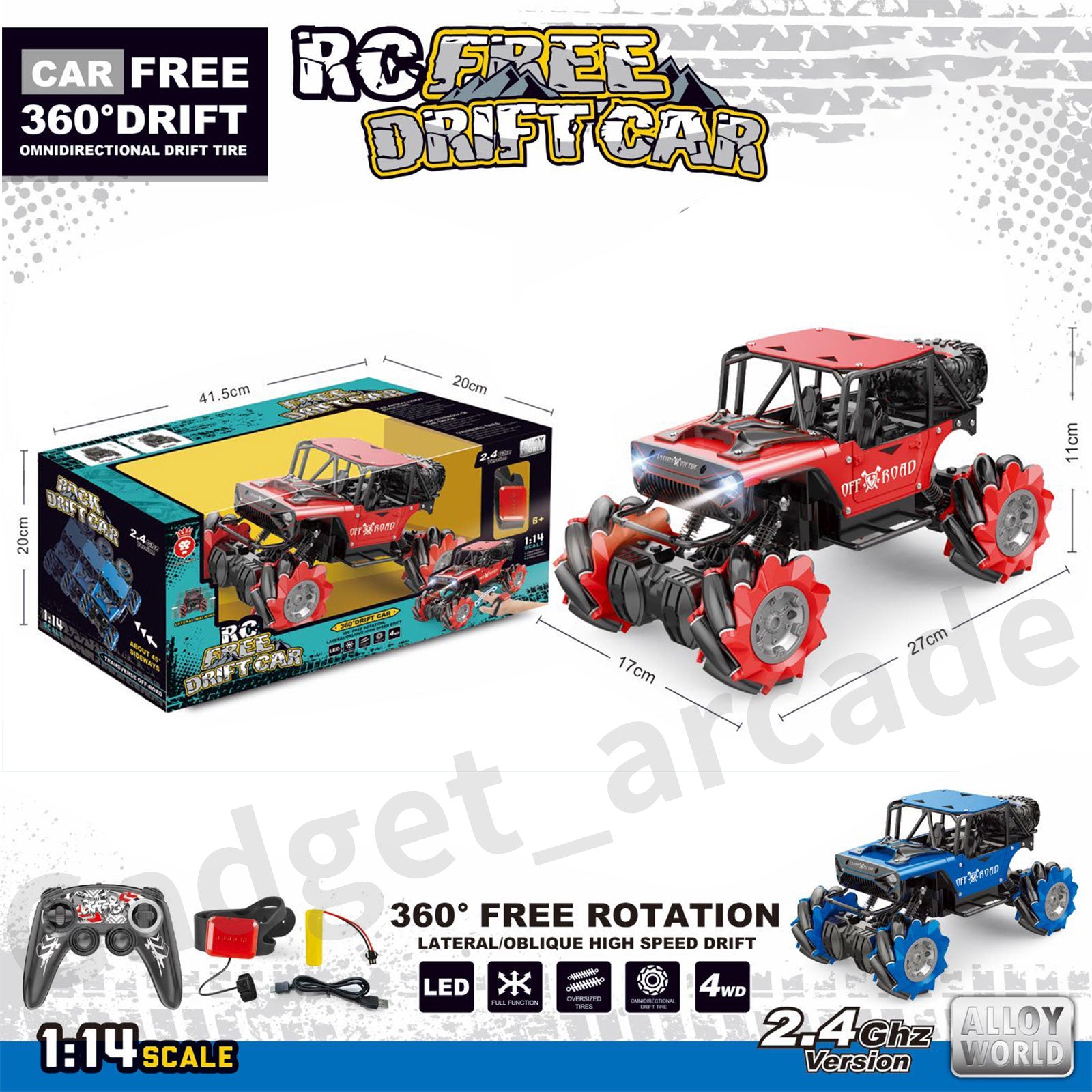 Remote Car Control Toy Gestures 2 in 1 - Gadget arcade