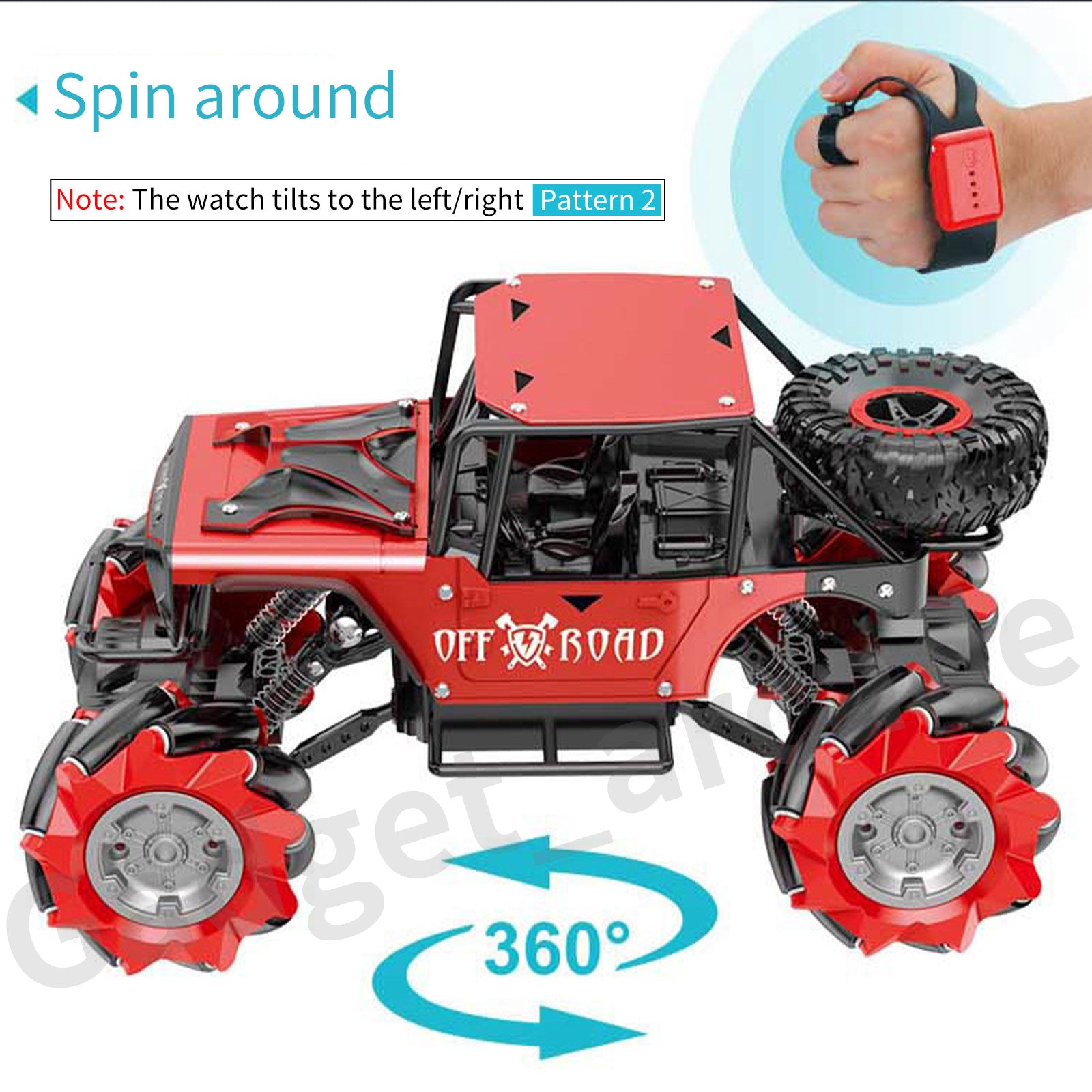 Remote Car Control Toy Gestures 2 in 1 - Gadget arcade