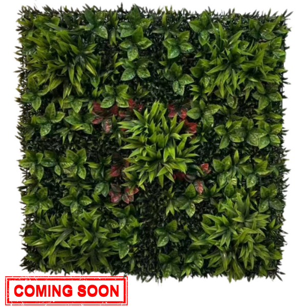 Designer Lux Hedge Faux Vertical Garden Wall Artificial Grass Panel