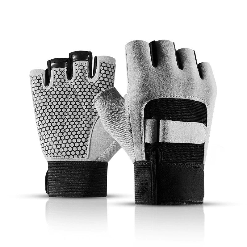 Dumbbell Partner Half Finger Fitness Weight Lifting Crossfit Half Finger Gloves