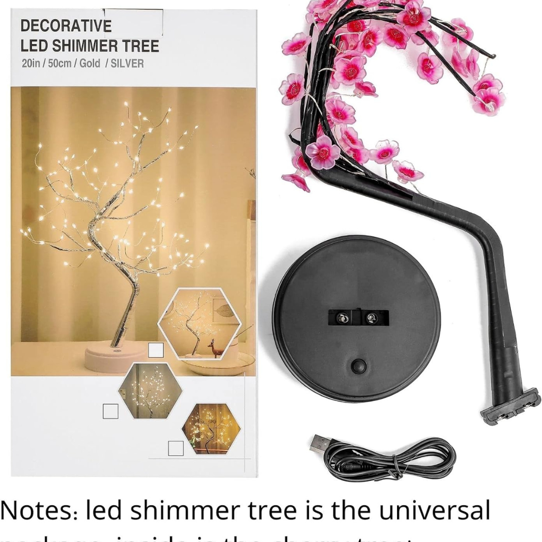 Plum Flower Twinkle Tree Light