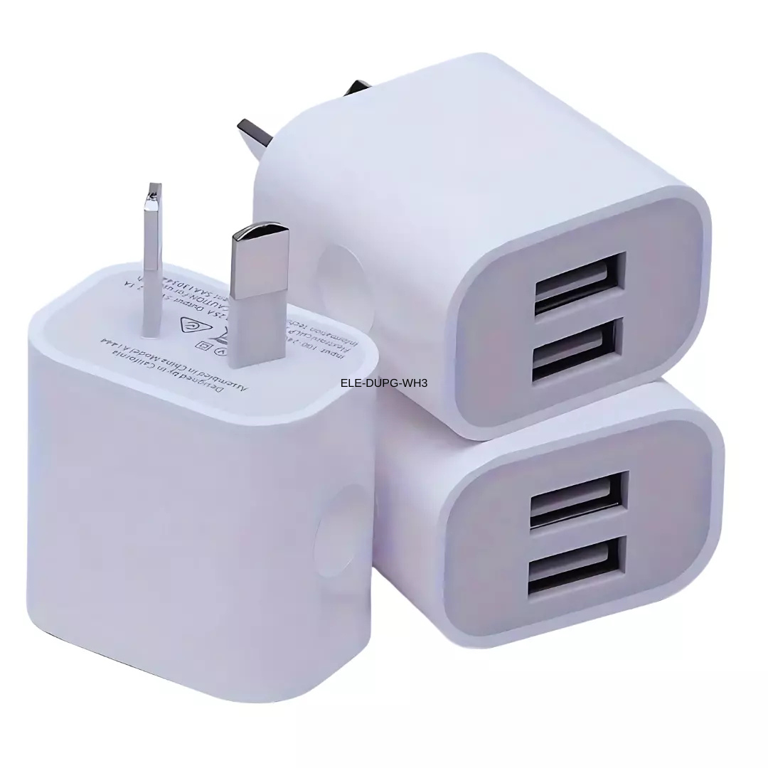 Dual USB Universal Travel 5V 2A Wall Charger Power Adapter AU Plug Phone AC