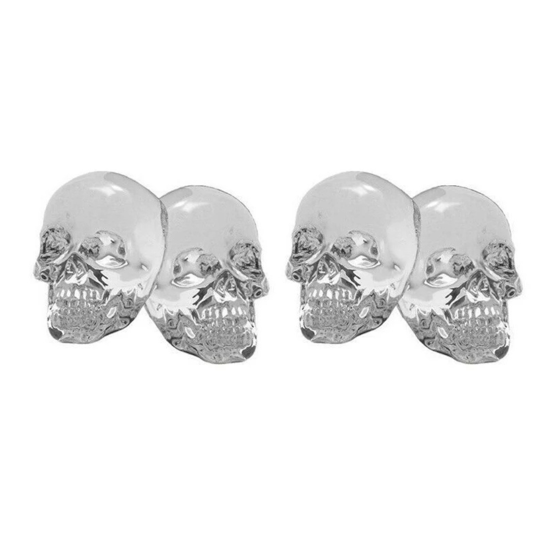 3D skulls mould Ice Tray