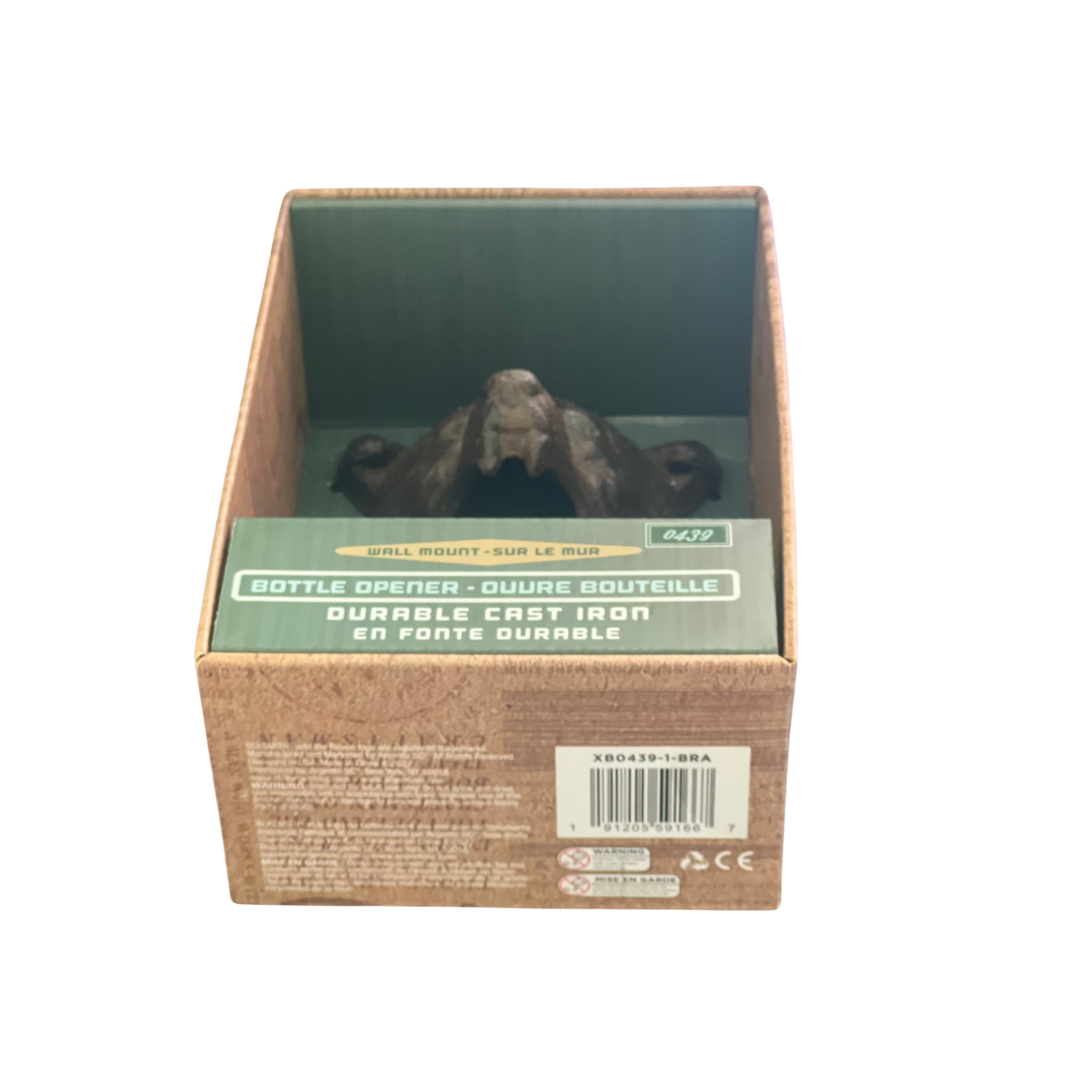 壁挂式熊 0439 Kraftsman Co. 耐用铸铁开瓶器