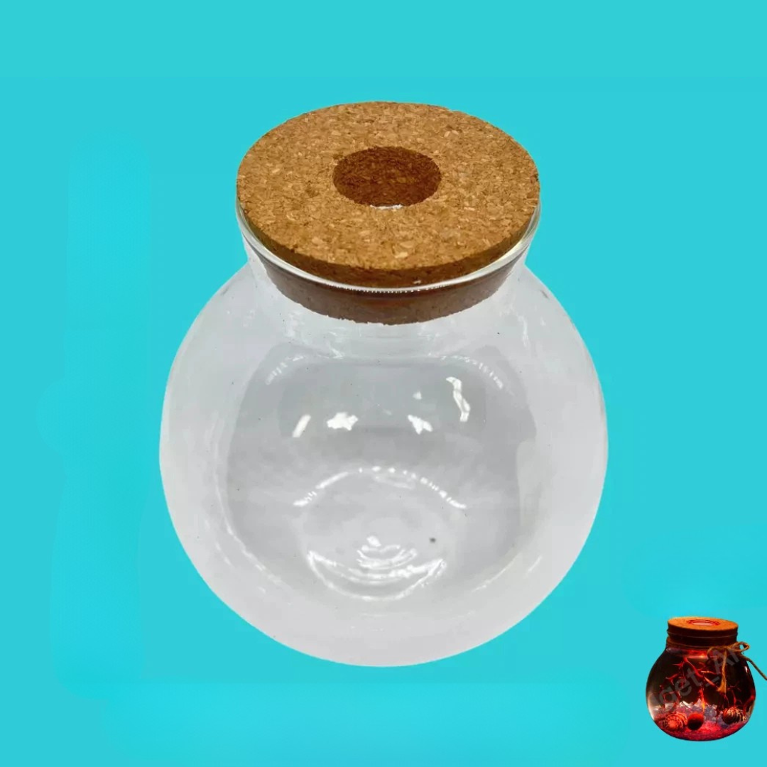 Flat Bottom Bonsai Glass Pot Succulent Planter Terrarium Vessel fish bowl micro garden pot