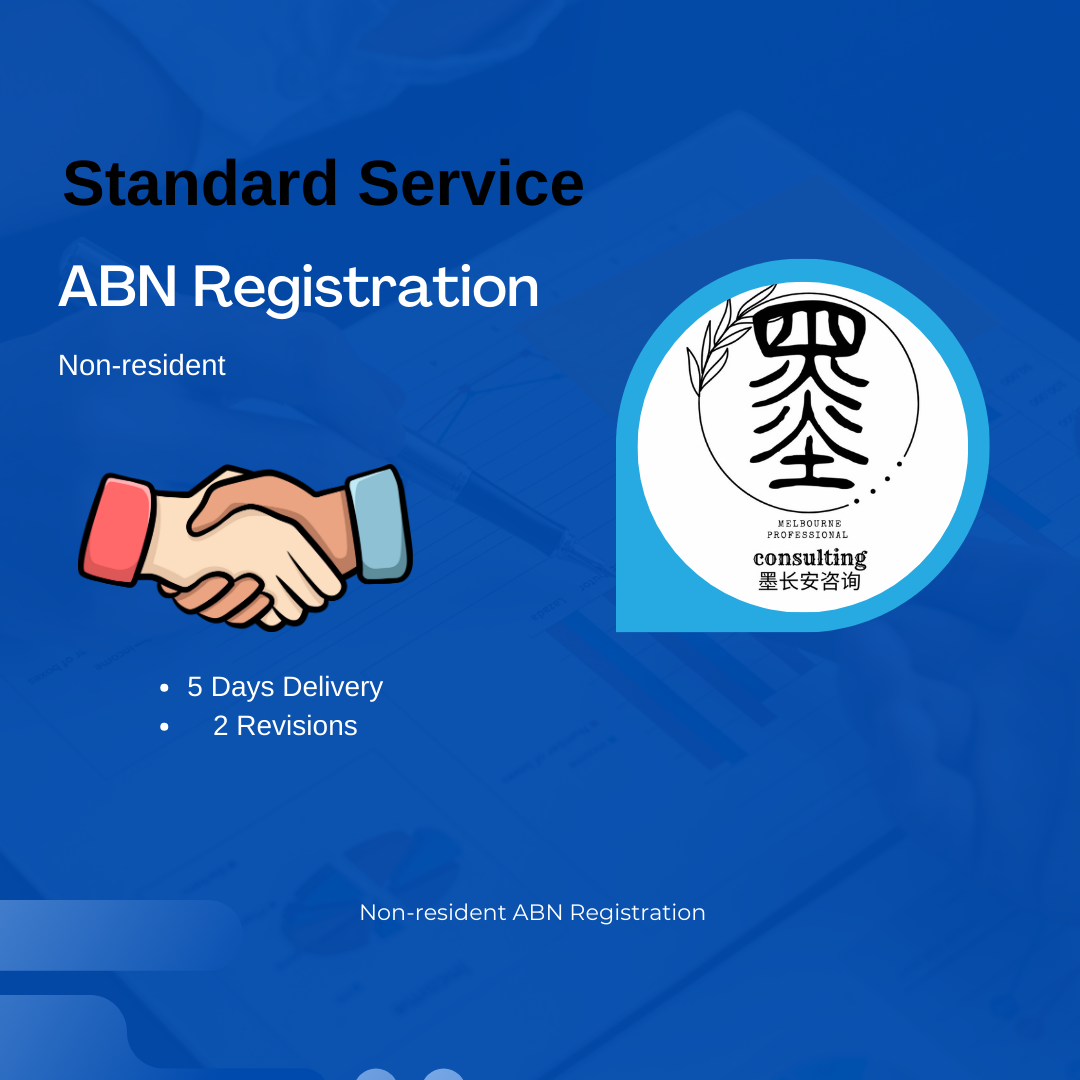 Business Service-Standard-ABN Registration For Non Resident Individuals