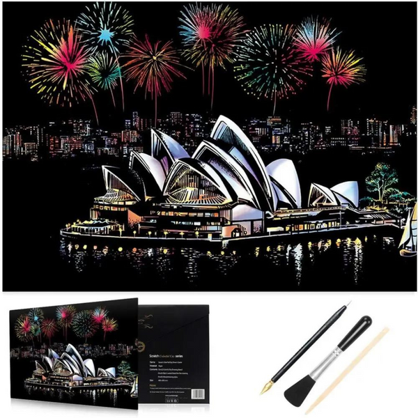 Light Up City DIY Art Sydney Opera House Premium Set