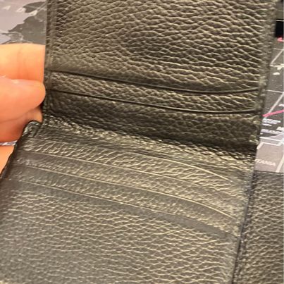 Pre-Loved Mont Blanc Leather Wallet