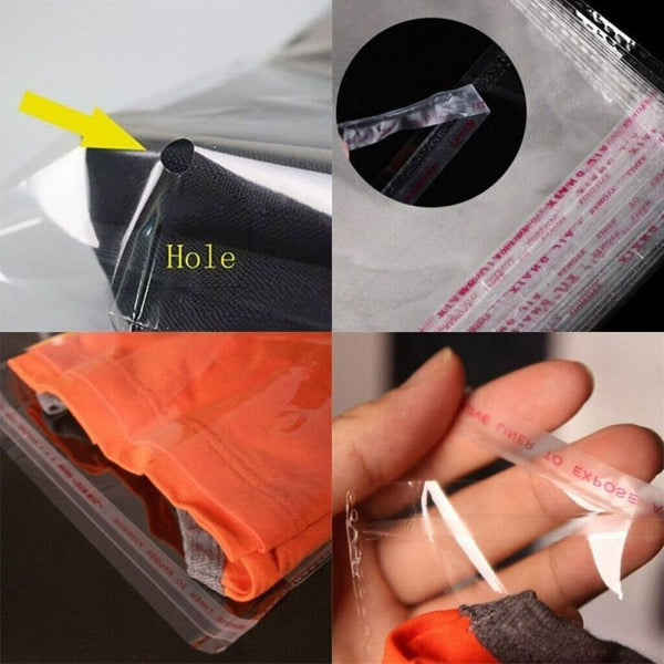 OPPO CLEAR GIFT PACKAGING POUCHES