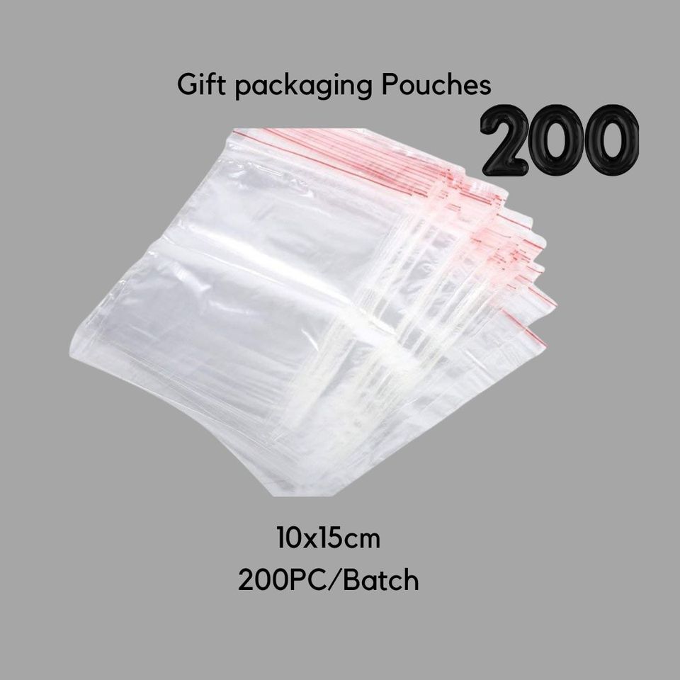 OPPO CLEAR GIFT PACKAGING POUCHES