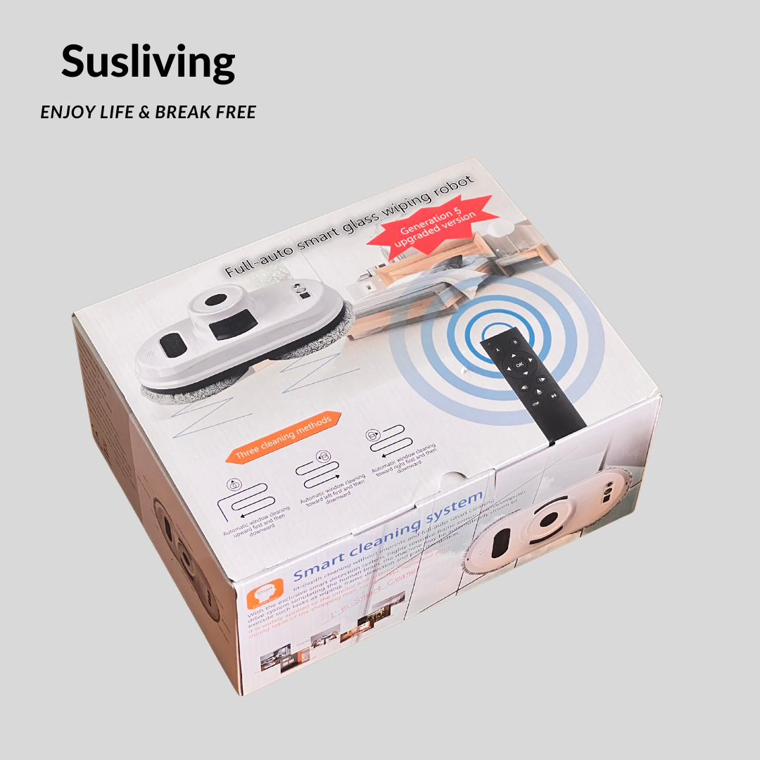 Susliving Smart Automatic Robot Window Cleaner Electric Robotic