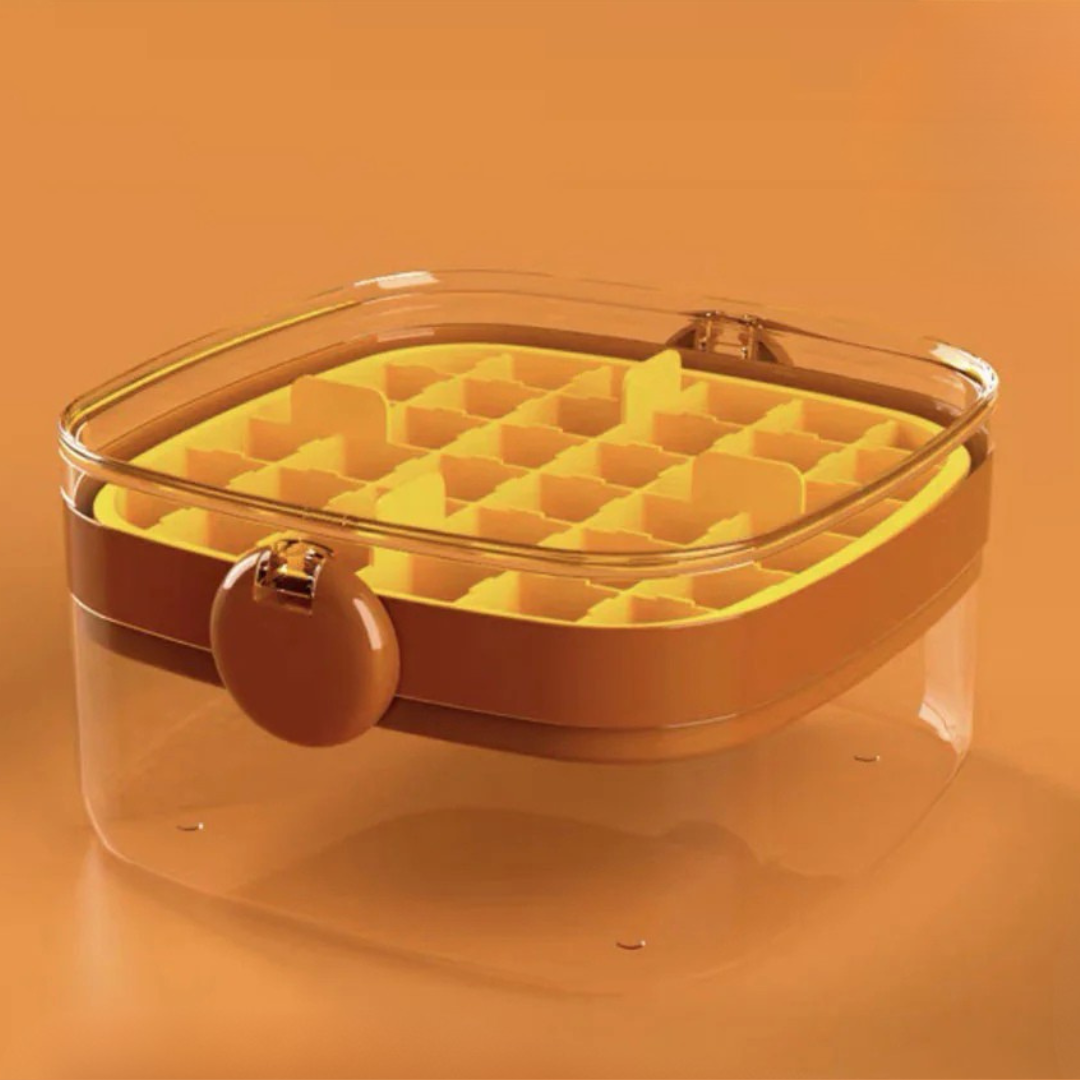 Three Tier Silicon Mould Jelly Ice Maker WIth Shovel Tray Box