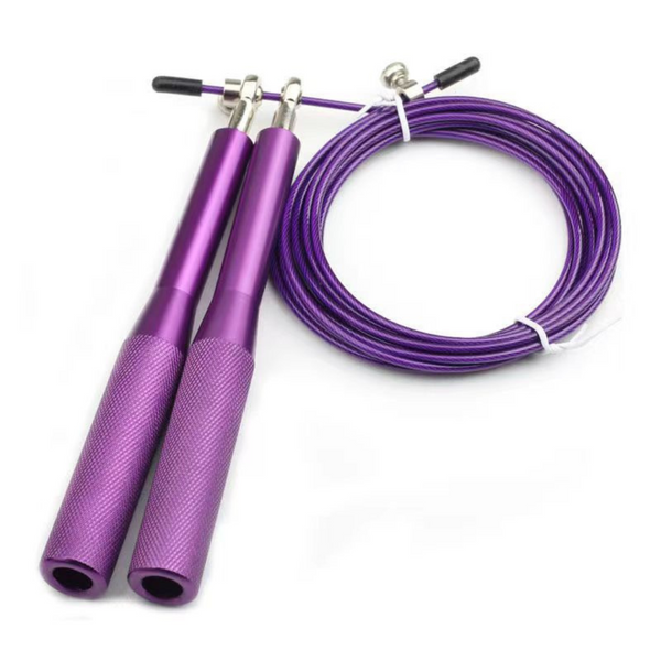 Adjustable Skipping Rope Purple